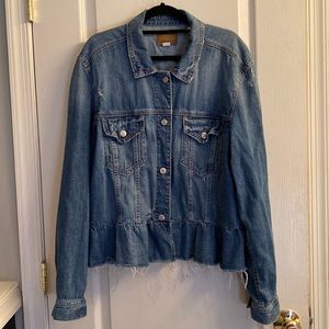 American Eagle Denim Jacket (Distressed)